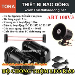 Hướng dẫn lắp ráp, cài đặt, căn chỉnh đầu photo bean hàng rào điện tử laze ABT-60, ABT-100, ABT-150, ABT-200 loại 2 tia Hướng dẫn lắp ráp, cài đặt, căn chỉnh đầu photo bean hàng rào điện tử laze ABT-60, ABT-100, ABT-150, ABT-200 loại 2 tia